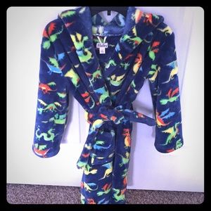 Boys Hatley Dragon Fuzzy Robe